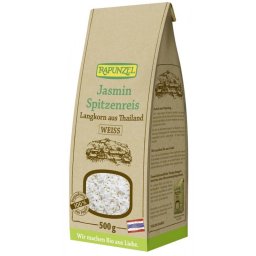 Orez Jasmin alb cu bob lung bio 500g