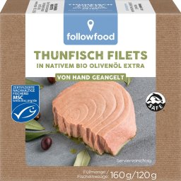 File de ton dungat in ulei de masline extravirgin bio 160g