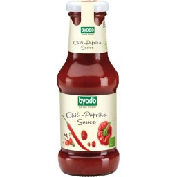 Sos de ardei cu ardei iute, fara gluten bio 250g