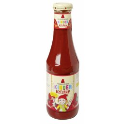 Ketchup pentru copii cu indulcitor din mere, fara gluten bio 500ml