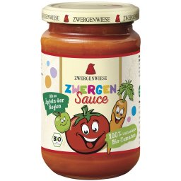 Sos de tomate pentru copii cu mere si morcovi, fara gluten bio 340ml