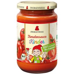 Sos de tomate pentru copii cu indulcitor din mere, fara gluten bio 340ml