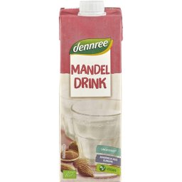 Bautura de migdale, fara lactoza si gluten bio 1L