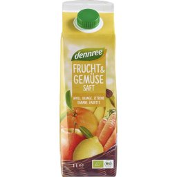 Suc galben de fructe si legume bio 1L