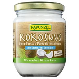 Pasta de cocos vegana bio 215g