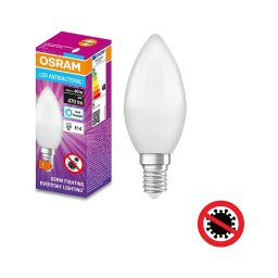Bec LED antibacterian B40 E14/4,9W/230V 6500K Osram