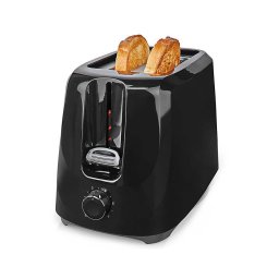 Prăjitor de pâine cu două fante Nedis KABT150EBK 700W/230V negru