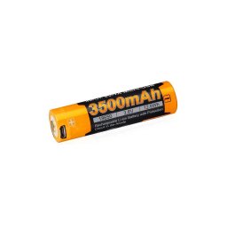 Fenix FE18650LI35USB - Acumulator reîncărcabil USB, 3,6V, 3500 mAh, 1 buc.