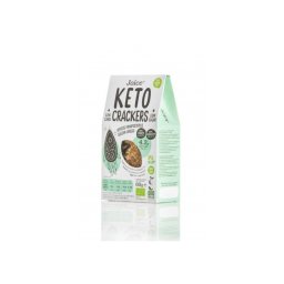 Keto Crackers bio cu seminte de in 60g Joice