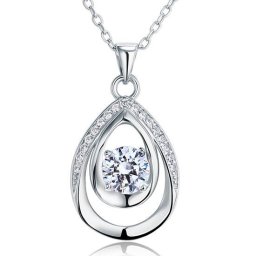 Colier Argint 925 Crystal Tears, by Borealy