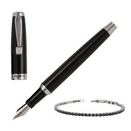Cadou Style Diamonds Stilou Ungaro Carrare + Cadou Bratara Tennis Black