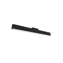 Spot Linear LED Magnetic 18W, Negru, IP20, 48V, 4000K, Pentru Sina Magnetica Aplicata Ingusta