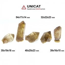 Citrin Congo Brut Natural - 32-54x16-25x14-23 mm - ( XL ) - 1 Buc
