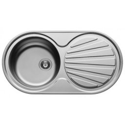 Chiuveta Inox SR1 90x48 1B 1D SM
