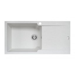Chiuveta soft compozit Pyramis Level DUROTHEK 100x50 1B1D ST ALB