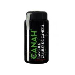 Capsule cu ulei de canepa 1335 mg 90cps CANAH
