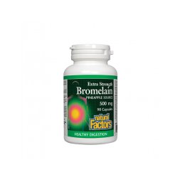 Bromelain bromelaina-forte bromelain 500mg 90cps NATURAL FACTORS