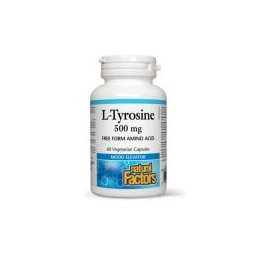 L-tyrosine amino-acid in forma libera 500mg 60cps NATURAL FACTORS