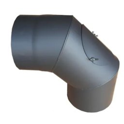 Cot din otel cu gaura de vizitare, diametru 120 mm, lungime 900 mm