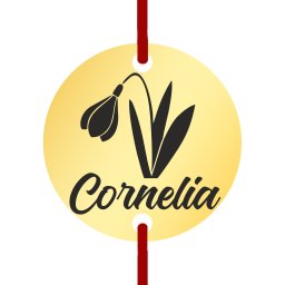 Martisor Bratara Inox Banut Auriu Nume Cornelia