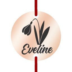 Martisor Bratara Inox Banut Rose Gold Nume Eveline