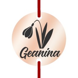 Martisor Bratara Inox Banut Rose Gold Nume Geanina