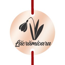 Martisor Bratara Inox Banut Rose Gold Nume Lacramioara