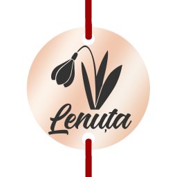Martisor Bratara Inox Banut Rose Gold Nume Lenuta