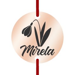 Martisor Bratara Inox Banut Rose Gold Nume Mirela
