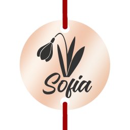 Martisor Bratara Inox Banut Rose Gold Nume Sofia