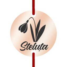 Martisor Bratara Inox Banut Rose Gold Nume Steluta