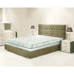 Saltea Ortopedica Bedora Bamboo Memory 4in1 Confort 90x200 cm, memory foam, moale/medie/tare, 21 cm, anatomica, husa antialergica
