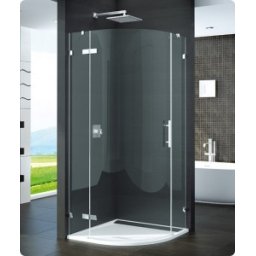 Cabina dus semirotunda SanSwiss gama Pur
