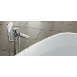 Baterie de cada si dus cu montaj stativ Kludi gama Amba