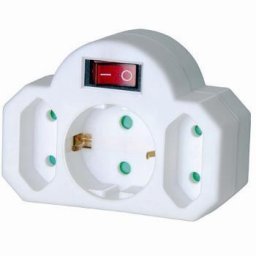 Prelungitor SOCKET 2+1 ADAPT.W.SWITCH