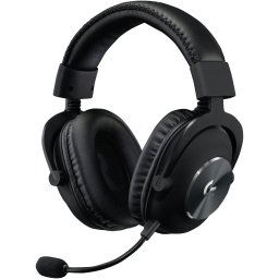 Casti gaming wireless Logitech G PRO X, surround 7.1, 2.4GHz LightSpeed, functie BLUE VO!CE, Negru
