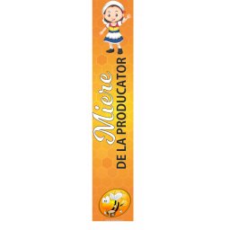 Sigiliu borcan miere Direct de la Producator 27mm x 145 mm - Fetita in costum popular