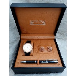 Set Ceas Butoni si Pix Matteo Ferari WZ4749