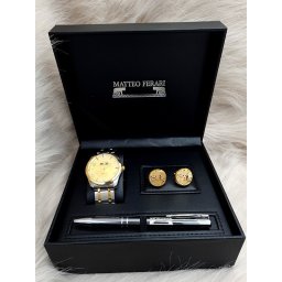 Set Ceas Butoni si Pix Matteo Ferari WZ4752