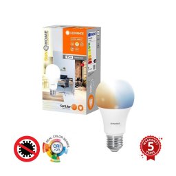 Bec LED antibacteriană A40 E27/9W/230V Wi-Fi, dimabil - Ledvance