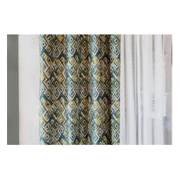 DRAPERIE CU REJANSA MENDOLA MOROCCAN GALBEN-VERDE 05