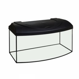 Acvariu din sticla Diversa LED 80 Curb Negru 112 L 80x35x40cm