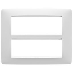 Rama ornament 12 module (6+6 module) Gewiss Chorus One GW16112TB