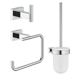 Set accesorii baie 3 in 1 Grohe Essentials Cube-40757001