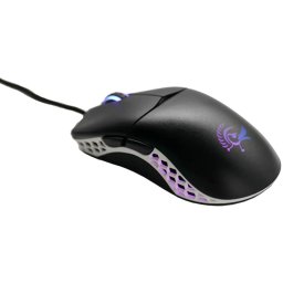 Mouse Feather Gaming Maus, ARGB - Omron Switches Negru
