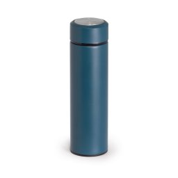 Termos 470 ml, perete dublu, cu infuzor, Everestus, TL, otel inoxidabil, albastru polar
