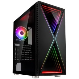 Carcasa Void X ARGB Midi-Tower - Negru