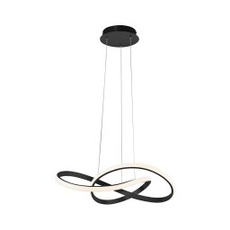 Lustră LED pe cablu dimabilă MARIA LED/25W/230V neagră Leuchten Direkt 15402-18