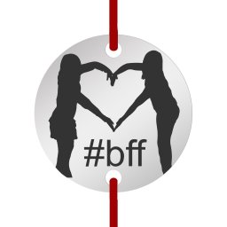 Martisor Bratara Inox Banut BFF