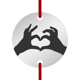 Martisor Bratara Inox Banut Inima Prietenie